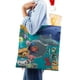thumbnail image 4 of Octonauts Bolso de tela con estampado de lienzo para mujer, bolsa de compras reutilizable y estética, con cremallera interior, regalo para mujer,38*45cm., 4 of 6
