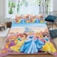 thumbnail image 2 of Princesa de Disney Conjunto de sábanas temático, trío de piezas, cómodo y amigable con la piel, diseño único, regalo de decoración para el hogar para familiares, amigos y fans,135cm *200cm, 2 of 6