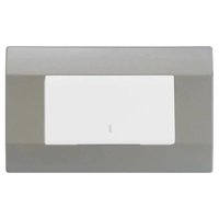 Art Dna - Interruptor 9/24 Teclón (Para Escalera) 10A Plata K-P03