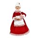 thumbnail image 5 of Treetop Craft Dolls Figurilla Decoración De ángel Navide?o Para Fiesta Ni?os Sra. Claus A, 5 of 5