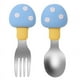 thumbnail image 2 of Mushroom Silicone Baby Spoon Fork Feeding Set, 2 of 3
