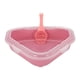 thumbnail image 5 of Bandeja De Arena Para Gatos Con Cuchara, Bandeja De Arena Para Gatos, Bandeja De Arena Triangular Duradera Para Gatos, Color Rosa, 5 of 5