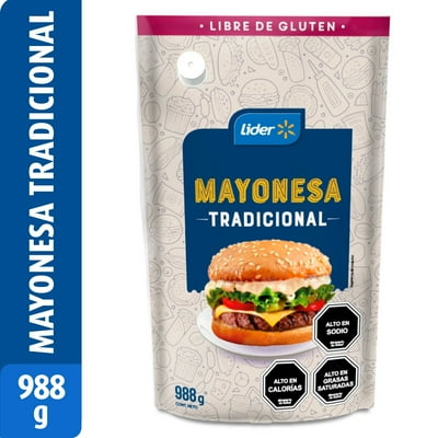 Mayonesa Regular Doypack 988 G Lider