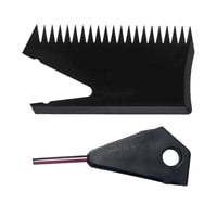 Ioensy - Peine De Cera Para Tablas De Surf Con Limpieza De Accesorios De Llave De Aleta Para Deportes Acuáticos Skimboard