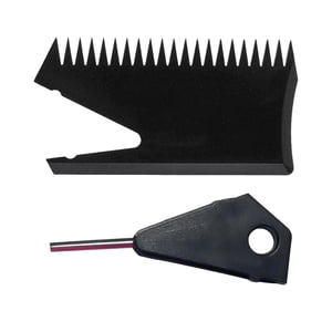 Ioensy - Peine De Cera Para Tablas De Surf Con Limpieza De Accesorios De Llave De Aleta Para Deportes Acuáticos Skimboard