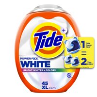 Detergente Para Ropa Tide Power Pods Plus Ultra Oxi, 45 Unidades