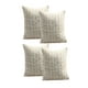 thumbnail image 2 of Pack De 4 Fundas De Cojin Chenille Linea Beige, 2 of 3