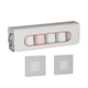thumbnail image 1 of Caja De Almacenamiento De Calcetines Montado En La Pared Transparente Duradero Para Sala De Estar Tocador Blanco, 1 of 3