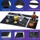 thumbnail image 4 of Juego de alfombrillas de bar IMIYOKU Rubber Bar Service Derrames Mat (negras), 4 of 8