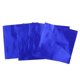 thumbnail image 2 of 100x Paquete De Caramelo De Chocolate Papel De Aluminio Aluminio Tinfoil Wrappers Royal Blue, 2 of 3