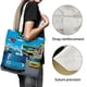 thumbnail image 3 of Tayo the Little Bus Bolso de tela con estampado de lienzo para mujer, bolsa de compras reutilizable y estética, con cremallera interior, regalo para mujer,40*45cm., 3 of 6