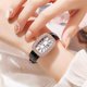 thumbnail image 1 of Vintage Dress Watch with Lady Quartz Crystal & Rhinestone: A Stylish Accessory for Women, 1 of 5
