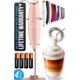 thumbnail image 1 of Espumador de leche Zulay Kitchen con baterías - Rosa durazno, 1 of 7