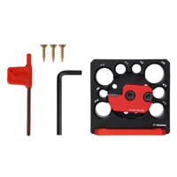 Magideal - Fabricante De Pasadores Ajustable Placa De Pasador Diy Artesanía De Madera Fabricante De Varillas De Madera Aleación De Aluminio Taladro Eléctrico