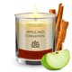 thumbnail image 1 of Frasco de vidrio con aroma a manzana y canela Scented Candle Relaxation, 1 of 6