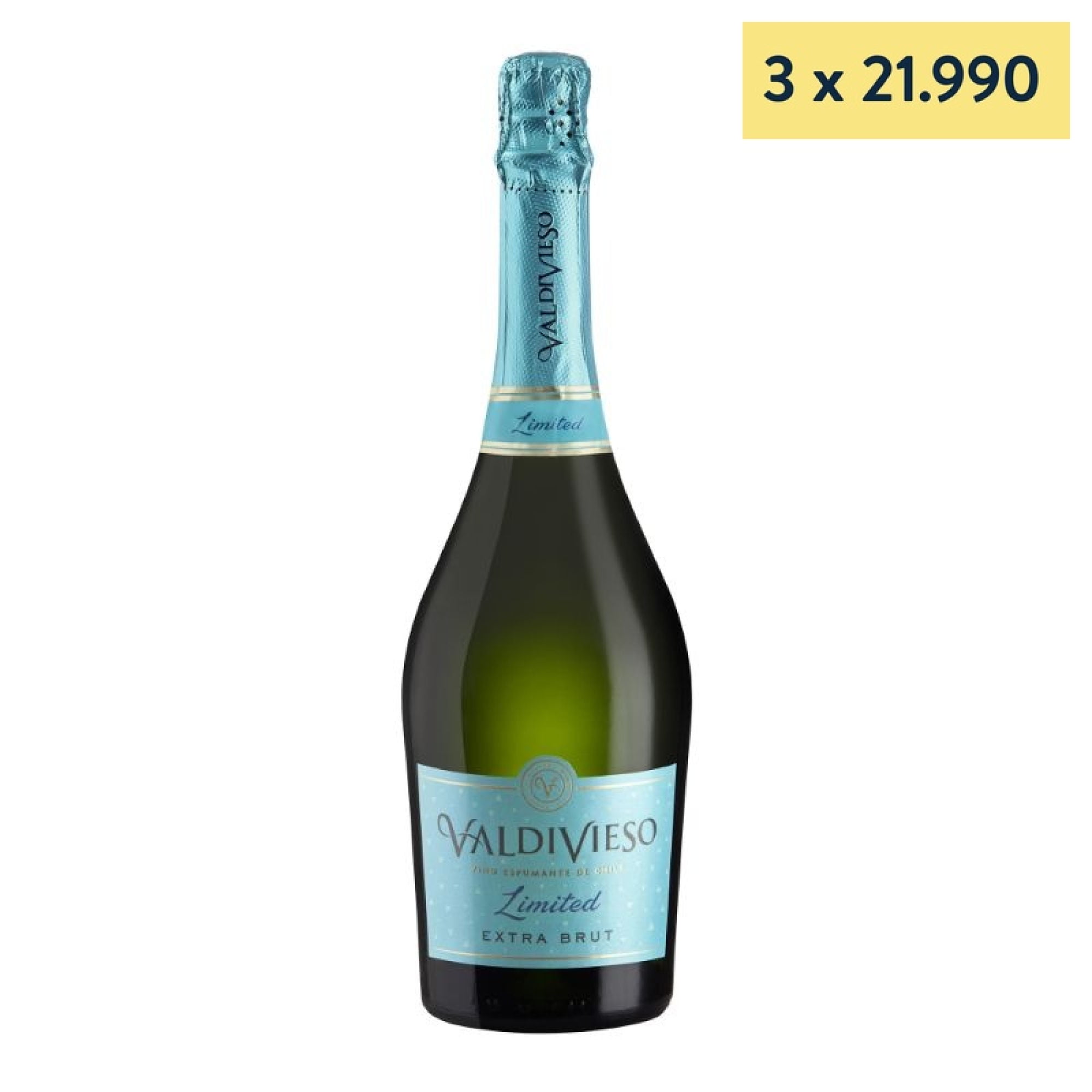 Espumante Extra Brut 12° Botella 750 cc Valdivieso