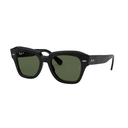 Lentes De Sol State Street Polarizado Negro Talla L