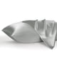 thumbnail image 1 of Juego de 2 fundas de cama satinadas, tamaño queen, gris plateado, 1 of 3