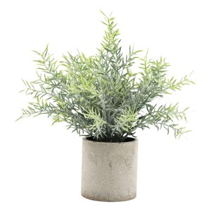 Bothyi - Planta Suculenta Falsa Artificial En Maceta Mini Plantas En Maceta Decoración De Jardín Para El Hogar Romero