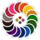 thumbnail image 1 of Pads De Tinta De 16 Colores Para Niños Con 7 Sellos Redondos Grandes, 1 of 8