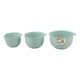 thumbnail image 5 of Juego de 3 Mixing Bowls Glad, verde salvia, sin BPA, aptos para lavavajillas, 5 of 5