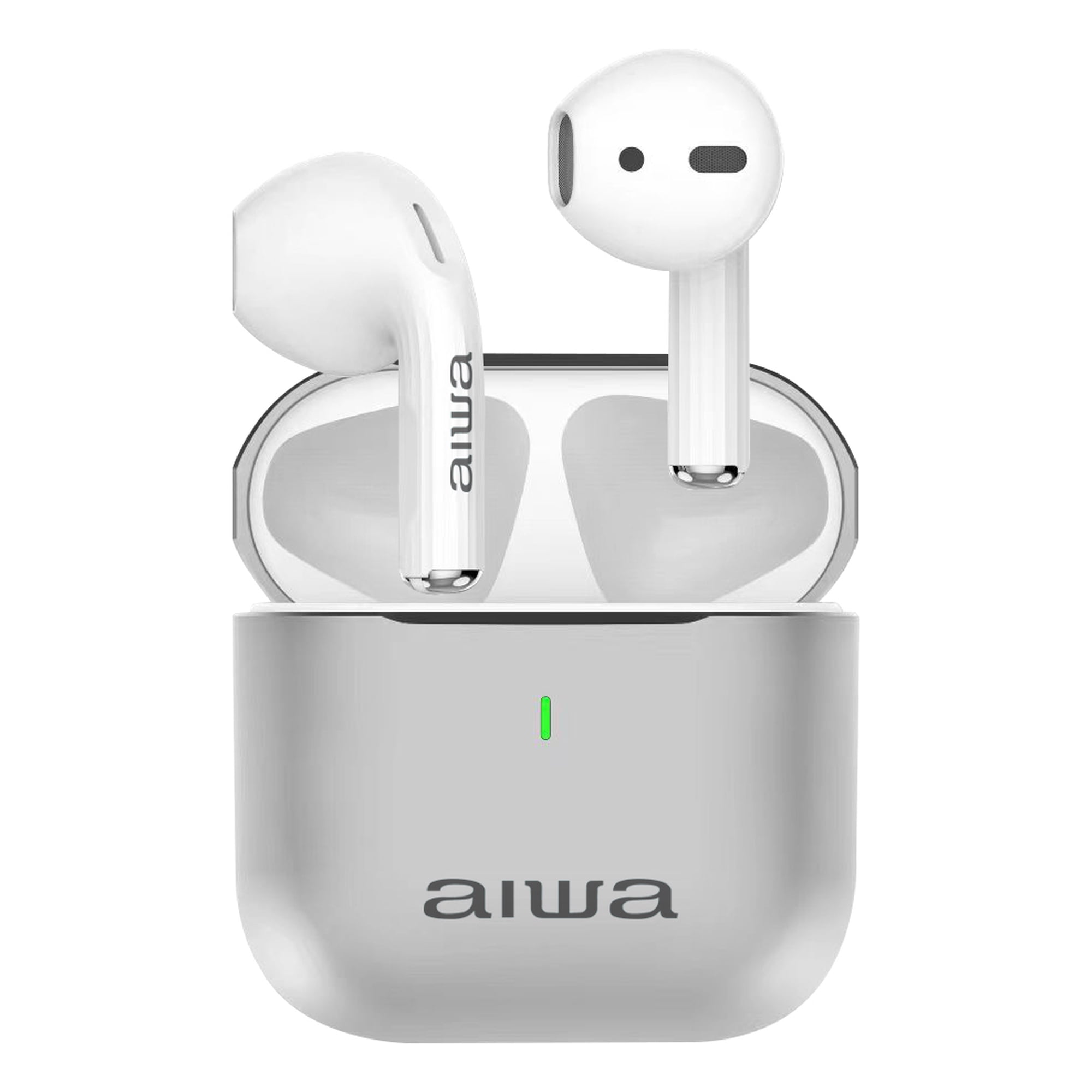 Audífonos Bluetooth Inalámbricos Aiwa Funcion Tws Awtwsg100m Color Blanco