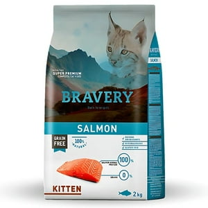 Bravery Kitten Salmon 2Kg