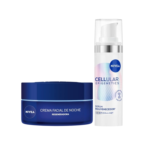 Nivea Crema Regeneradora Noche + Sérum Epigenetics Día