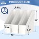 thumbnail image 2 of Porta Revistas Delifox Pack de 3 unidades en Plástico Blanco 30 × 28 × 10 cm, 2 of 7