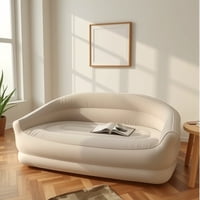 Click Ventas - Sofá/Colchón Inflable Individual Con Respaldo Elevado