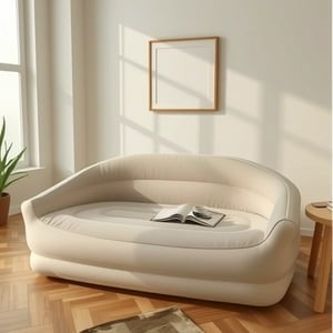 Click Ventas - Sofá/Colchón Inflable Individual Con Respaldo Elevado