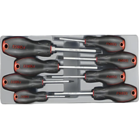 Genérico - Juego Destornilladores Torx Perf. 8 Piezas Force 2086T