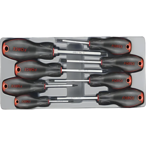 Genérico - Juego Destornilladores Torx Perf. 8 Piezas Force 2086T