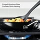 thumbnail image 3 of Sartén KitchenAid, dura, anodizada, antiadherente, 31 cm, color negro ónice, 3 of 3