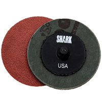 Discos Abrasivos Shark 13226 De Óxido De Aluminio, 2 Cm, Paquete De 25 Unidades, Grano 24