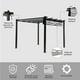 thumbnail image 5 of Pérgola Retráctil Gris Relan Tipo Romana Gazebo Toldo 3x3, 5 of 8