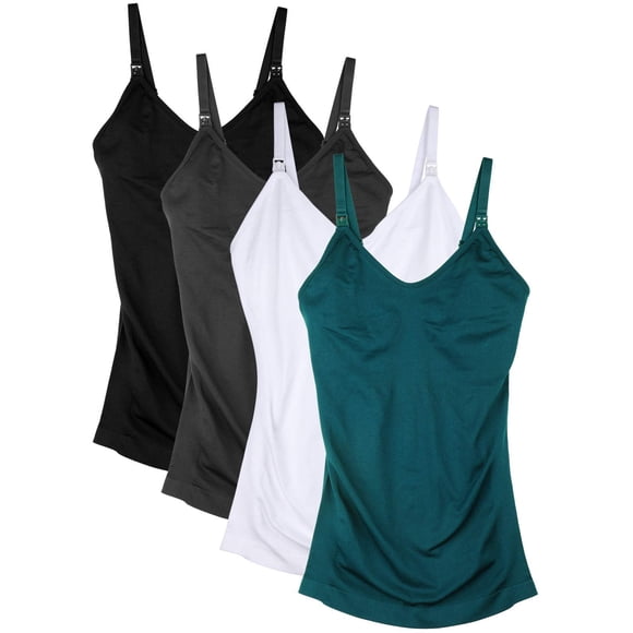 Camiseta sin mangas de lactancia ajustable DAISITY para maternidad