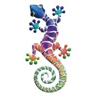 Magideal - Arte De Pared De Metal Con -, Decoración De Pared, Obra De Arte, Adorno, Artículo Decorativo, Decoración Colgante Grande Para Cerca, Patio, Jardín, Ho Estilo B