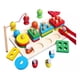 thumbnail image 1 of Motricidad Fina 3x1 Encaje Pesca Y Abejas Montessori, 1 of 3