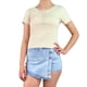 thumbnail image 1 of Top Acanalado Mujer Polera Manga Corta Fashion 061, 1 of 2