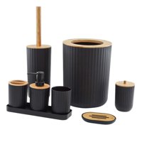 Bothyi - Juego De Accesorios De Baño De 7 Piezas Jabonera Para Baño Hotel Kits Esenciales