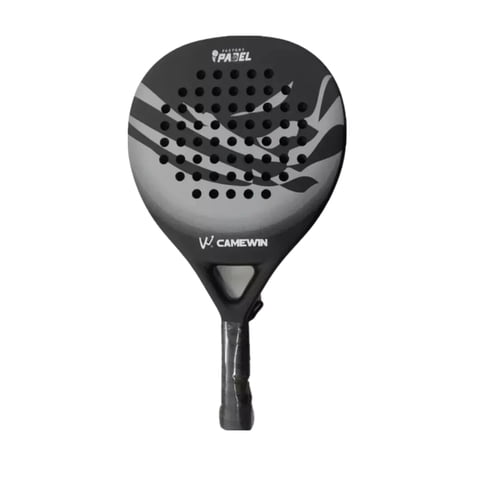 Importclick - Pala Pádel Carbono Híbrido 38Mm + Bolso Deporte Grafito