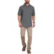 thumbnail image 2 of INSPIRE CHIC Camisas Polo de Hombre de Verano Casual de Manga Corta Ligeras y Transpirables XL Gris Oscuro, 2 of 5