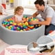 thumbnail image 3 of Piscina de Pelotas SIUUHOVS 90 cm x 30 cm Lunar Ash Gray, 3 of 5