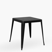 Form Design - Mesa Comedor Metálica Tolix Negro