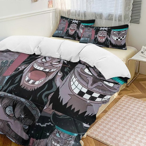 MarallDTeh Bed Duvet Cover Funny Anime Cartoon Bedding Se Lightweight3 Piece Comforter Se, cases
