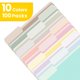 thumbnail image 4 of Carpeta de archivo SUNEE paquete de 100, 10 colores, 8,5 x 11 in, 4 of 7