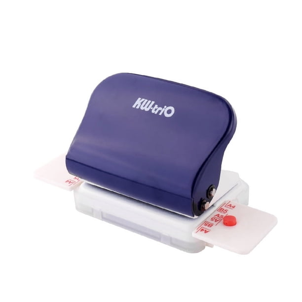 Effortlessly Bind Your Loose Leaf Documents with our Mini 6-Hole Puncher - Perfect for