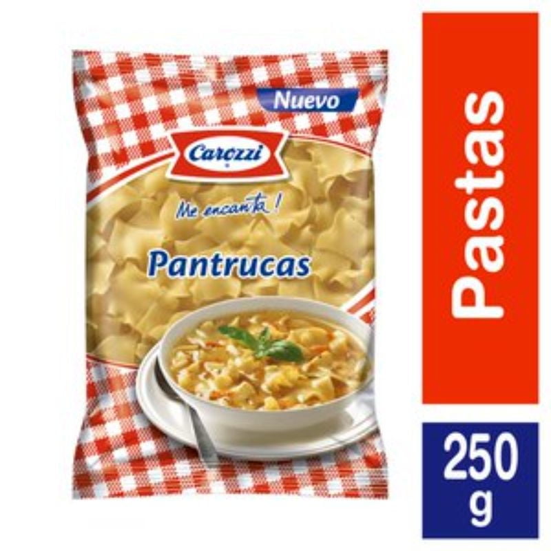 Fideo Pasta Pantrucas Bolsa 250 g Carozzi