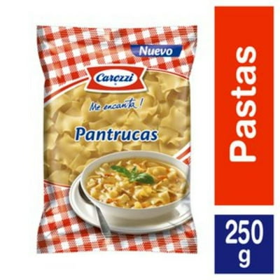Fideo Pasta Pantrucas Bolsa 250 G Carozzi